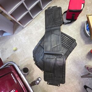 Goodyear Rubber Car Floor Mats Black